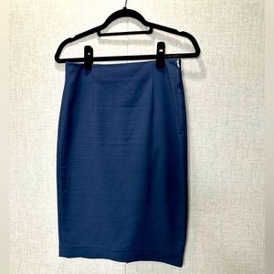 Zara Navy Pencil Skirt